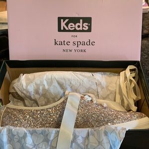 Keds X Kate Spade Champion Glitter size 8.5